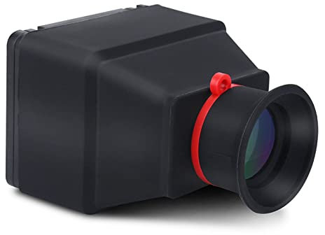 3X Magnification LCD Viewfinder, 3.0X Magnification LCD Screen Video Camera Viewfinder Magnifier with Folding Design, Camera Screen Viewfinder for 3.2 inch Screen DSLR Mirrorless Camera Camcorder