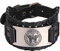 Amaxer Sieben Erzengel Armband für Männer Metatron Würfel Schutzengel Michael Sigil Schutz Amulett Handgelenk Manschette Breite Lederarmband (Engel Michael)