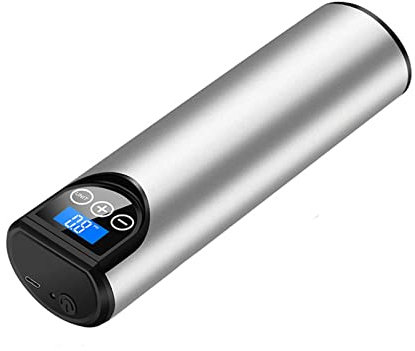 SEFAX Handheld Multifunction Tire Inflator Portable Air Compressor for Car Tire, [Cordless & Strong Power] Air Pump for Car Tire [Fast inflate 150PSI] Tire Pump with LED Light for Car Bike Motor Ball