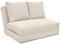 EVERGREENWEB - Zweisitzer-Futon-Schlafsofa - (Beige, 2 Sitze)