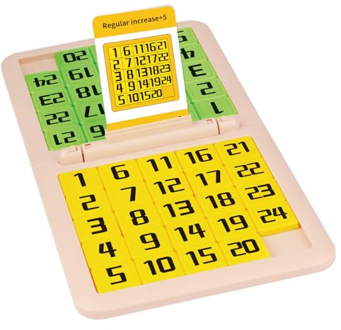 EACHHAHA Zauberwürfel Spiel-Magic Block Game-Brettspiel für Zwei-Sequenzielle Puzzles-Trainieren Sie Handgeschwindigkeit und logische Fähigkeiten-Geburtstagsgeschenk für Kinder(Nummer)