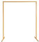 Trimming Shop Gold Square Arch Stand 2m x 2m Party Background Decoration Metal Arch Backdrop Stand Garden Arbors for Wedding Reception Valentines Baby Shower Engagement Birthday Decor