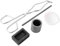 COHEALI 5pcs Graphite Crucible Melting Kit for Jewelry High Purity Ingot Mold Torch Melting Tools Tong and Rod for Casting