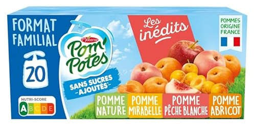POM'POTES - Pom'Potes Compote Multi Varietes Les Inedits - 1800G - Lot De 3 - Vendu Par Lot