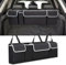 POWEC Auto Kofferraum Leder Organizer Box, für Benz V-Class V220d V250d V300d Faltbare Autotasche Organizer Wasserdicht mit Fächern Aufbewahrungs Box Zubehör