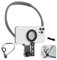 TaoAcc Support de Téléphone Portable pour Le Cou Max.70cm Support Magnétique pour Le Cou pour Les Téléphones avec Harnais Téléphone pour Les POV Vlog pour iPhone 15 14 13 12 Android Phones (Gris)