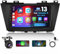 [2+64G] Hikity Android 13 Autoradio für Mazda 5 2011 2012 2013Wireless Carplay Android Auto 9 Zoll Touch Display Auto Radio mit GPS Navi Bluetooth FM RDS WiFi Rückfahrkamera