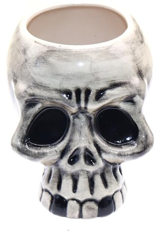Bicchiere Tiki Tazza Bicchieri da Cocktail Tiki Tazze in Ceramica Goblet Ispirazione Imitazione Teschio Testa Drink Bevande Cocktail Decorazione Vaso