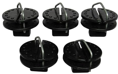 Electric Fence Wire Tensioner Strainers with Clip X5 (Inline Fencing Puller Polywire Rope)