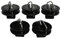 Electric Fence Wire Tensioner Strainers with Clip X5 (Inline Fencing Puller Polywire Rope)