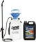 One Chem Outdoor Fluid 5 Litres with 5L garden Sprayer, Kills 99.9% Bacteria, Disinfects Greenhouses, Plantpots, Drains, Bins, Kennels, Stables