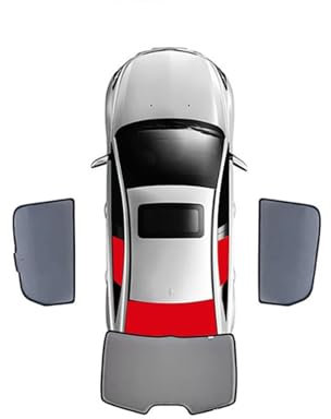 Car Shades Für Toyota Für Prius XW50 Für Prime 2016-2022 Seite Fenster Vorderseite Rückseite Windschutzscheibe Vorhang Auto Sonnenschutz Schild Auto-Sonnenschutzschild(3PCS)