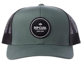 Rip Curl Herren Curve Peak, Structured Trucker Hat, Mesh Snapback Baseball Cap for Men, Adjustable Hut, Bluestone Exc, Einheitsgröße