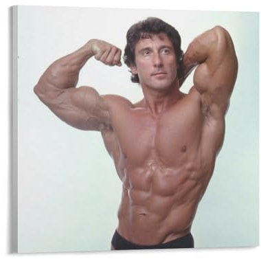 KPOKAHT Frank Zane Mr. Olympia Bodybuilding-Poster, Wandkunst, Gemälde, Leinwanddrucke, Dekor-Poster, Kunstwerke, 30 x 30 cm