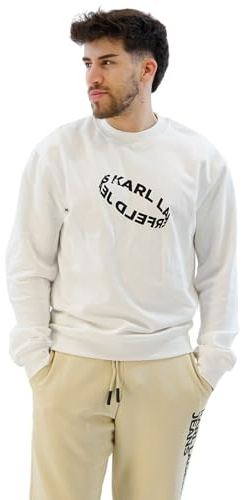 Karl Lagerfeld Jeans Herren Regular Multi Ring Sweatshirt
