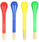 Paint Brushes, Children's Jumbo Art Brushes Set Washable Toddler Paint Brush Easy to Grip Round Paintbrushes for Children Preschool Encourage Writing Grip