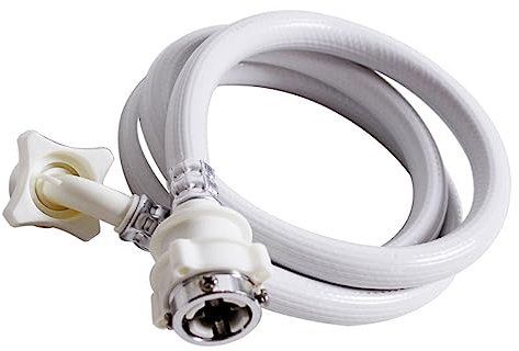 NUOBESTY 2m Tubo Di Riempimento Della Lavatrice Tubo Di Alimentazione Dell'acqua Per Lavatrice