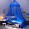 Baby Baldachin Betthimmel, Kinder Babys Bett Blau Chiffon Prinzessin Prinz Hängende Moskitonetz, für Schlafzimmer Ankleidezimmer Kinderzimmer Deko Insektenschutz Spielzelte Lesen