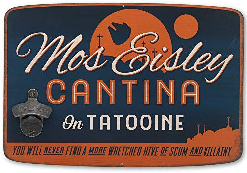 Open Road Brands Star Wars Mos Eisley Cantina mit Flaschenöffner