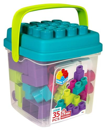ColorBaby - Juguete Bebe, Bloques de construcción niños, Juguetes Bebe 1 año, Caja Ladrillos de Colores Trending
