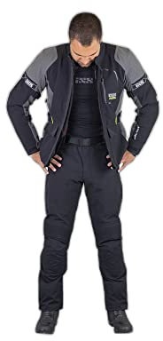 IXS Laminat ST-Plus Motorrad Textilhose, schwarz, L