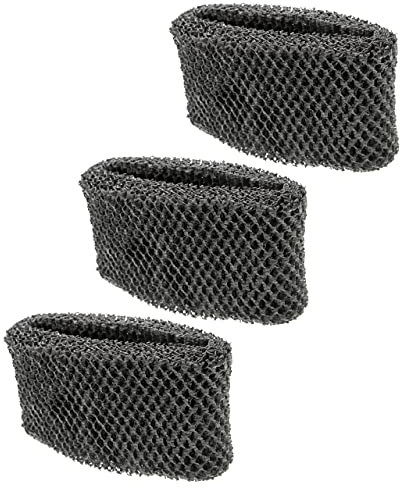 vhbw 3x Filter kompatibel mit Philips HU4811, HU4811/10, HU4803, HU4803/01, HU4801, HU4801/01 Luftbefeuchter - Luftfilter, Vliesfilter, Grau