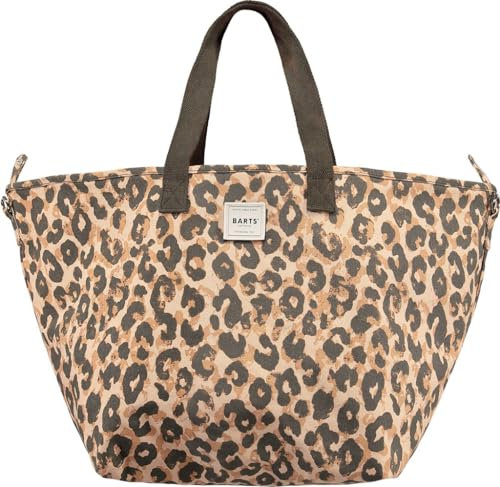 Barts Damen Juno Bag Tasche, Leopard, Sand