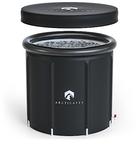 ArcticApex Bañera Hielo - Ice Bath Solución Última de Recuperación y Bienestar con Experiencia de Cold Bathtub de Alta Gama
