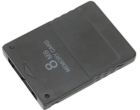 High Speed Game Memory Card Compatible with PS2, 2 in 1 Game Console Memory Card, 8MB/16MB/32MB/64MB128MB/256MB Stable Memory Card for PS2 (8MB)