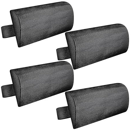 Fukamou Universelle Sonnenliegen Gartenliege Gartenstuhl Gartenmöbel Kopfkissen Reisekissen Nackenkissen Mit Gummiband 35x15x6cm (4 Stück)