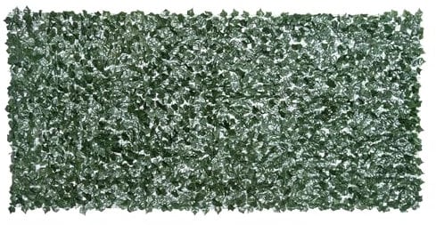 Outsunny Haie Artificielle Brise-Vue décoration Rouleau 3L x 1,5H m Feuillage réaliste Anti-UV Vert