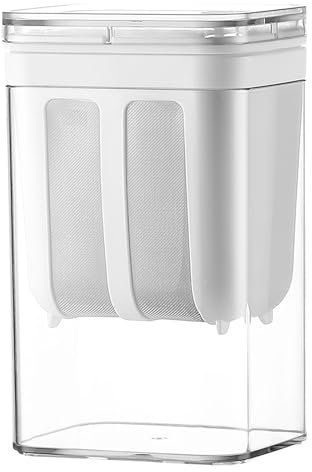 Konesky Filtro per yogurt greco, filtro per latte di yogurt greco, filtro a rete alimentare, strumento da cucina riutilizzabile per fare yogurt greco spesso latte di soia, FBA-131ZY-4420665-EU