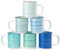 vancasso BONITA Lot de 6 Tasses À Café Thé En Grès 480ml, Ensemble de Mug Couleur Froide