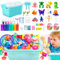 TOPRUNYI Aqua Gelz Kreativ Set,46 Stück Handgemachtes Wasserspielzeug für Kinder,3D Water Elf,12 Flaschen DIY Wasser Gel 120ML,mit 12 Vorlagen,ufbewahrungsbox,Aqua Fairy Set für ab 3+