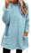 Generisch Warehouse Deals Angebote B Ware Pullover Damen Lang Teddy Fleece Flauschig Pulli Weich Winter Warm Sweatshirt Langarm Fleecepulli Plüsch Tops Oberteile Mit Taschen Black-Friday-Angebote