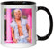Kenergy Tasse à thé et café en céramique Noir