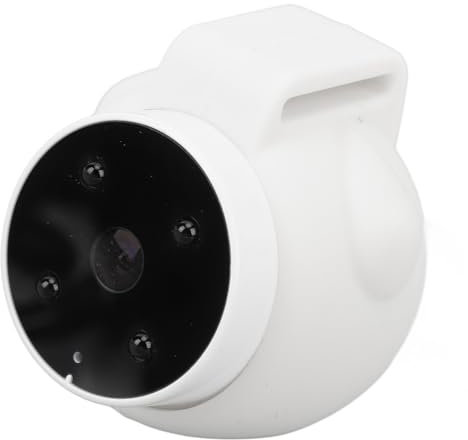 Fockety Haustier-Sportkamera, 1080P-LoopAufnahme, Haustierkamera, Heimsicherheitskamera, Katzen-Tracker-Kamera, Weißabgleich, 300 MAh, Infrarot-Katzen, Kabellose Action-Kamera für