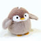 Spatz Plüschtier, Pelzige Vogel-Plüschpuppe, Realistischer 12 cm Vogel Stofftier, Niedlicher Kleiner Vogel Schlüsselanhänger Plüschie als Geschenk für Ihre Freunde (C)