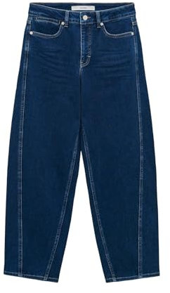 someday Damen Barrel | Barrel Jeans CELLMA Mid Rise aus nachhaltigem Baumwoll Mix Dark Dynamic Blue, 38