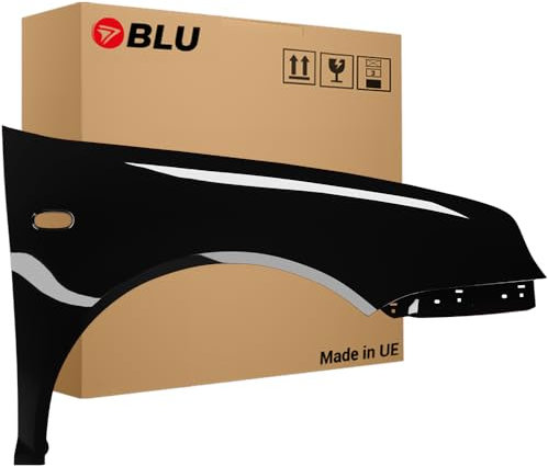 BLU Kotflügel Passend für Volkswagen Golf IV 4 L041 LO41 Rechts Schwarz | 1997-2006 | Vorderseite Vorne | Lackiert | Einbaufertig