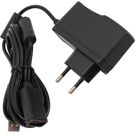 Adaptateur PC d'alimentation USB vers AC, Adaptateur d'alimentation électrique de la Console Vidéo et Lecture à Faible Consommation pour Le Système de Capteurs (Prise UE)