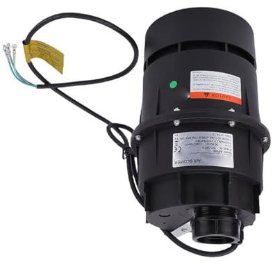 BAFOVY Pompe de Circulation de Spa, Pompe de Circulation de Spa pour Baignoire, D'eau Efficace en Plastique (400W)