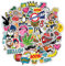 Stickerbombe aufkleber 100 sticker graffiti macbook iphone skateboard vinyl pop art aufkleber Sortiert Sticker Pack Snowboard Gepäck Koffer iPhone Auto Fahrrad Bumper Bomb Pack - Vintage Retro Pop Art
