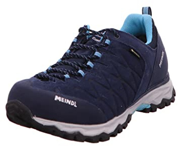 Meindl Herren Litepeak GTX Natur RotWanderstiefel | Das Modell Trekking Basic setzt sich zusammen aus Soft Polyester + Polypropylen Polster, sowie Polyamid zur Verstärkung an Ze