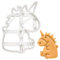 Niedliches Einhorn Ausstechform, 1 Teil, Bakerlogy
