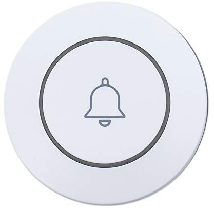 PNI PG100 Campanello Safe House PG100-compatibile solo con il sistema di allarme wireless PG600 e l'applicazione Tuya, white