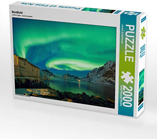 CALVENDO Puzzle Nordlicht | 2000 Teile Lege-Größe 90 x 67 cm Foto-Puzzle für glückliche Stunden
