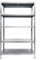 GRIMA Scaffale in metallo zincato con 5 ripiani regolabili - 120x50x195 cm (260 kg per ripiano, totale 1300Kg) Scaffali in metallo per garage, dispensa e officina ad incastro