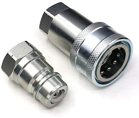 Coupleur hydraulique 1/2 NPT Ag ISO 5675, coupleurs hydrauliques agricoles CEKER à connexion rapide pour tracteur