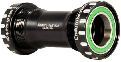 Innenlager Enduro Bearings BKC-0801 BSA XD-15 Ceramic-Hybrid Winkelkontakt für BSA 68 mm und Shimano-Kurbel (24 mm)